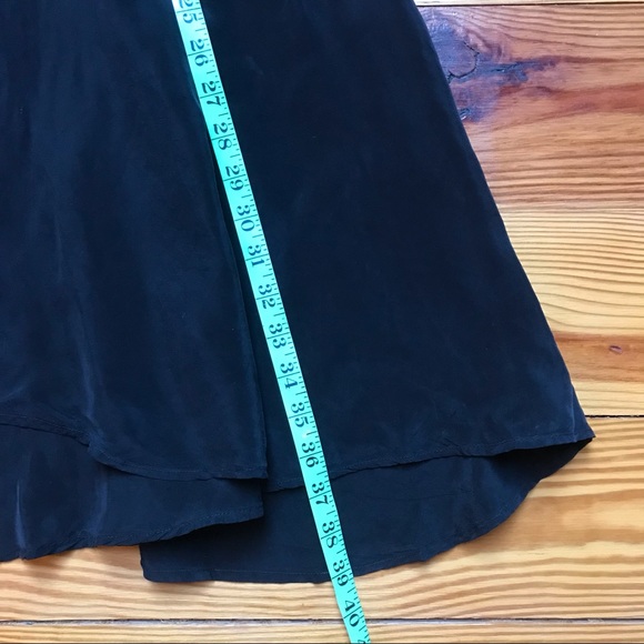 EcoSkin Black Asymmetrical Skirt, EUC, S - Picture 7 of 13